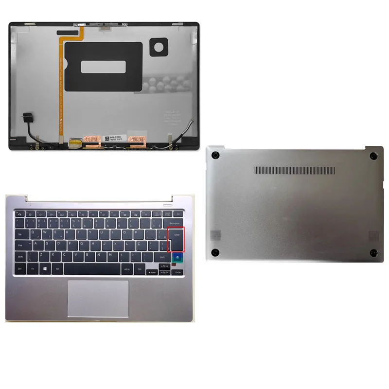 

New Case For NT730XBE NP730XBE Laptop LCD Back Top Cover Palmrest Keyboard Lower Bottom Case Hinges Palmrest Housing