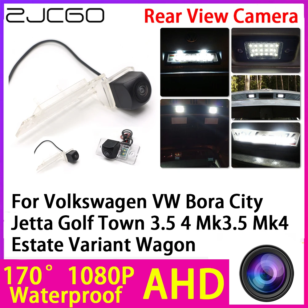 

AHD 1080P Reverse Rear View Camera Night Vision for Volkswagen VW Bora City Jetta Golf Town 3.5 4 Mk3.5 Mk4 Estate Variant Wagon