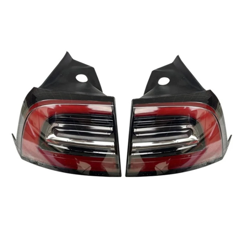 For 2018 Tesla Model 3 North American version 3-Pin Outer Tail Light Cover Assembly Rear Taillight Car Modification Accessory