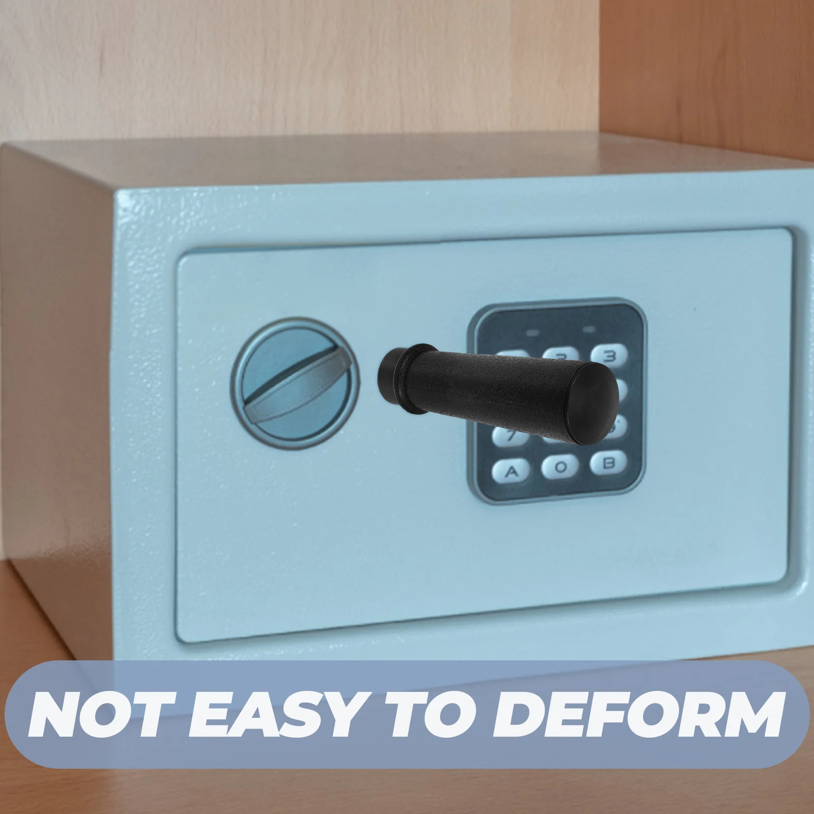 

Metal Folding Safe Handle Heavy-Duty Depository Safe Replacement Parts Durable Practical Security Accessories L Handle