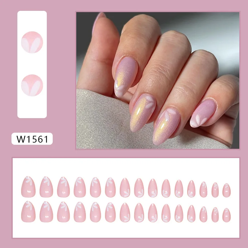 الصلبة اللون وهمية مسمار يرتدي مسمار الأحمر البني مسمار الفن قطعة الحد الأدنى قطعة الأظافر اللوز نمط الأوروبية والأمريكية مسمار التصحيح #4