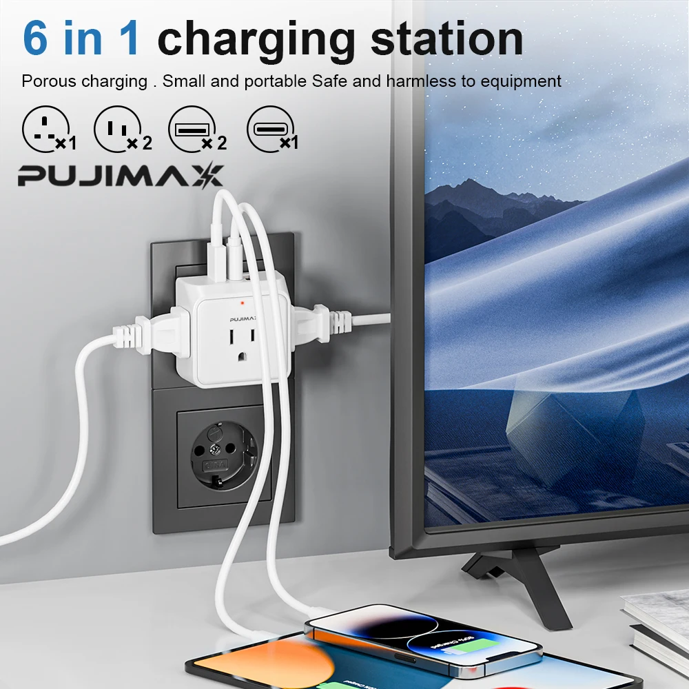 Universal Travel Power Adapter 1