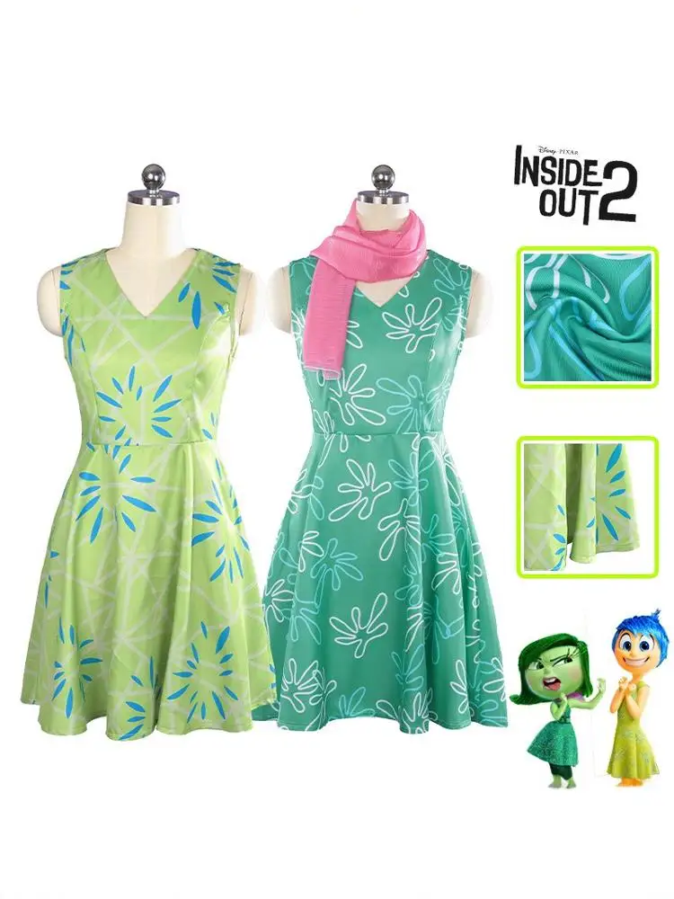 

Joy Happy Emotion Cosplay Costume Stage Performance Halloween Stage Suit Joyful Mood Costume Polyester Spring Collection