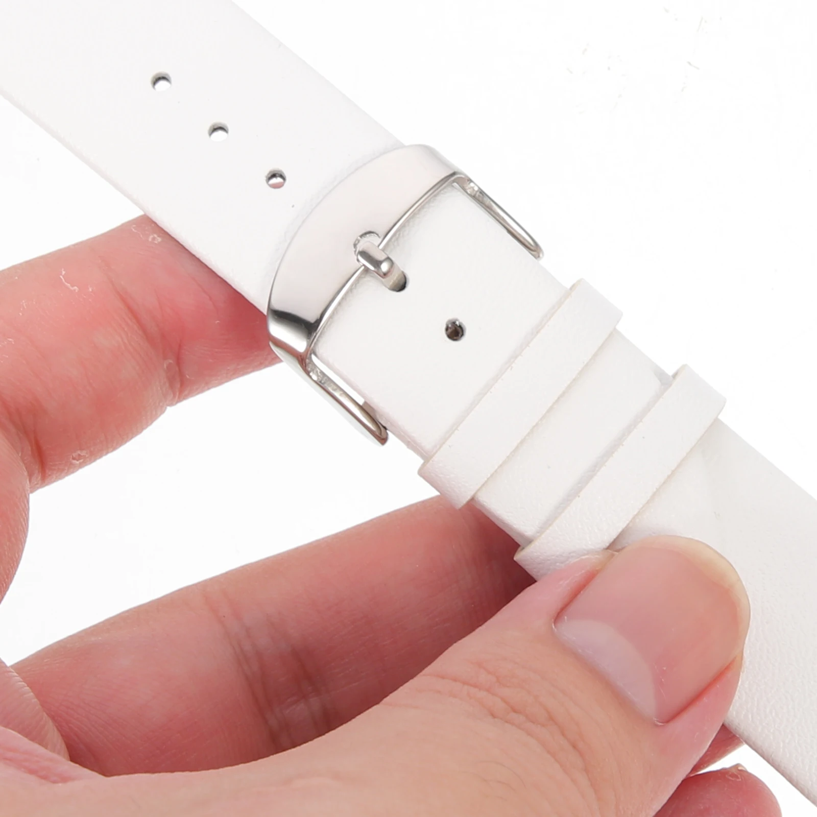 

Thick Strap Durable Sweat-Proof Soft Comfortable Universal Fit Substitutable Watch Band For Most Wristwatches Household