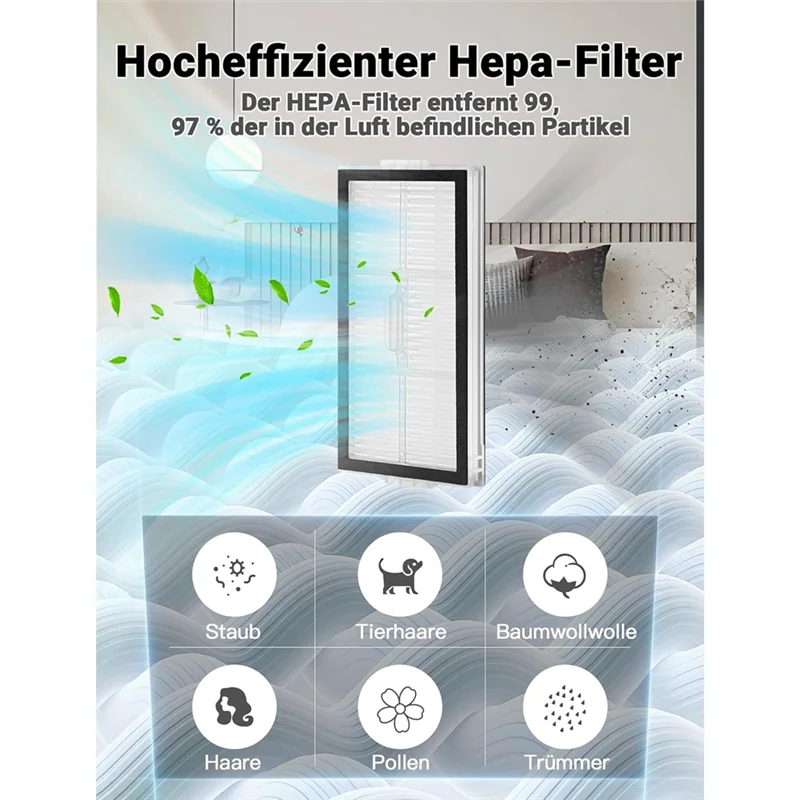 Juego de accesorios AB43 para Robot aspirador Roborock Saros 10R, Cepillo Lateral principal, filtro Hepa, paño de mopa, bolsas de polvo, accesorios