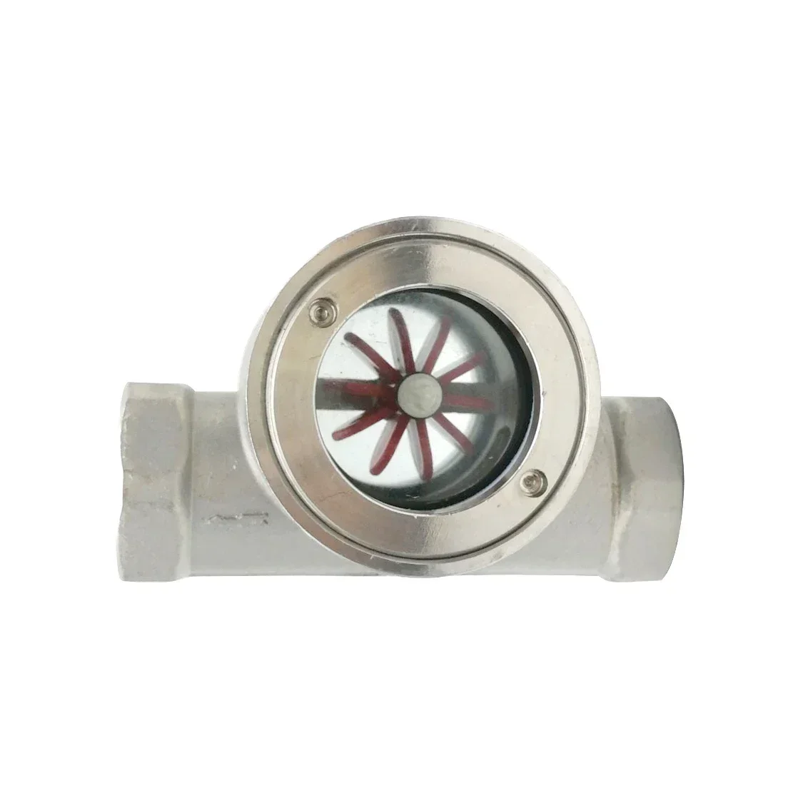 

3/8" 1/2" 3/4" 1" 1-1/2" 2" BSPT Female Carbon Steel 201 304 316 Stainless Window Sight Glass Flow Indicator With Impeller