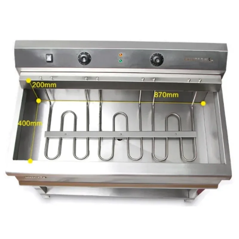 Electric Commercial Deep Fryer For Frying Chips Stainless Steel Deep Fryer
