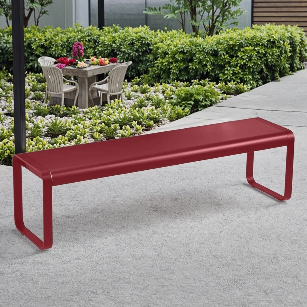 

Outdoor Benches Hotel Villas Chairs Courtyard Benches Aluminum Alloy Garden Benches Household Dining Tables and Chairs
