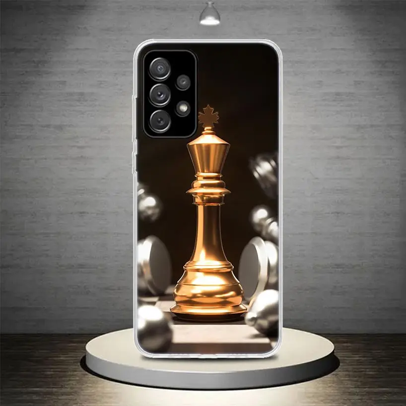 Competitive Chess Game Phone Case Fundas For Samsung Galaxy A51 A50S A71 A70 A41 A40 A31 A30S A21S A20E A11 A10S A01 A6 A7 A8 A9