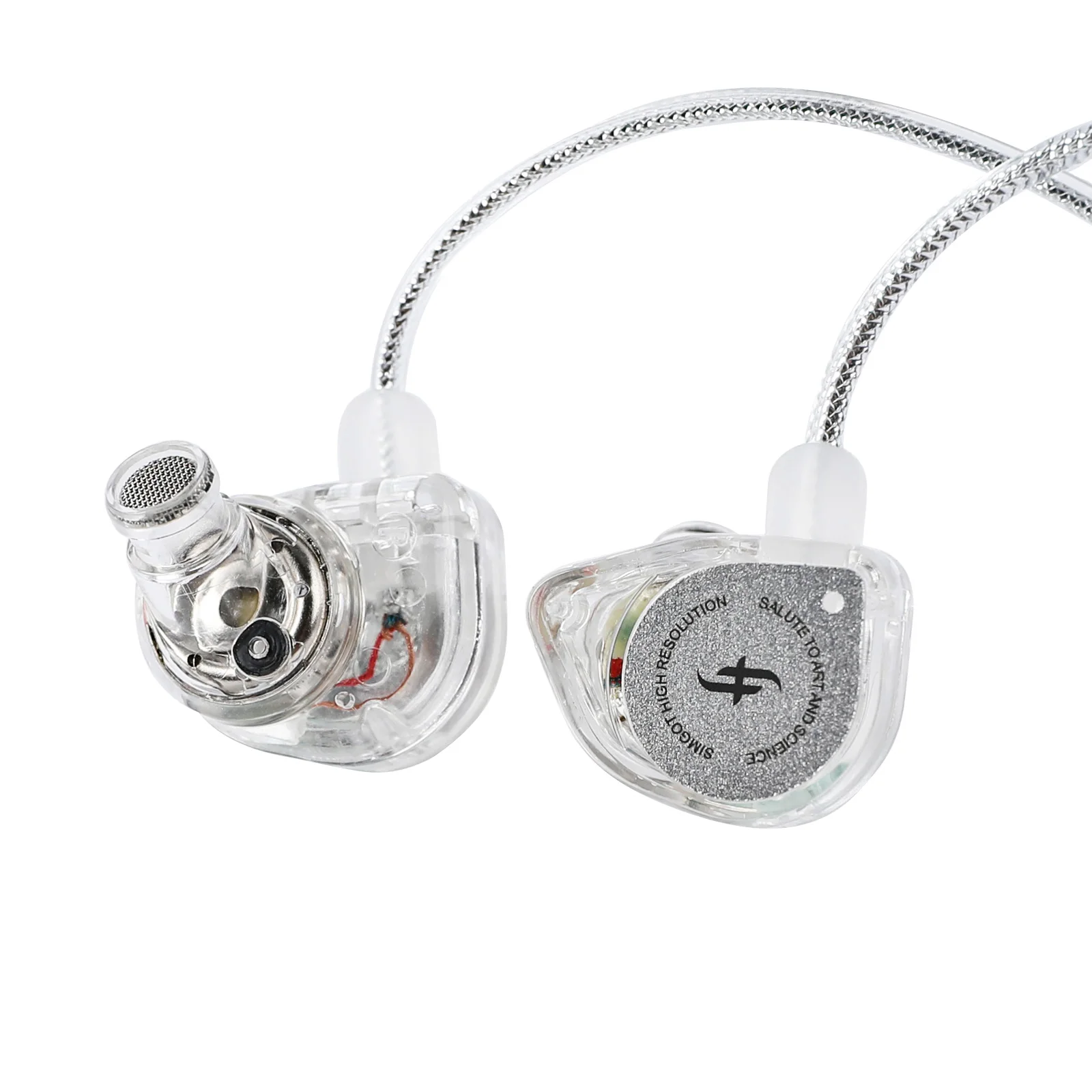 SIMGOT EW100 DSP 10MM Dual-Cavity Dynamic Driver & LCP Diaphragm Crystal Fidelity Sound Earphone for Audiophile Musician