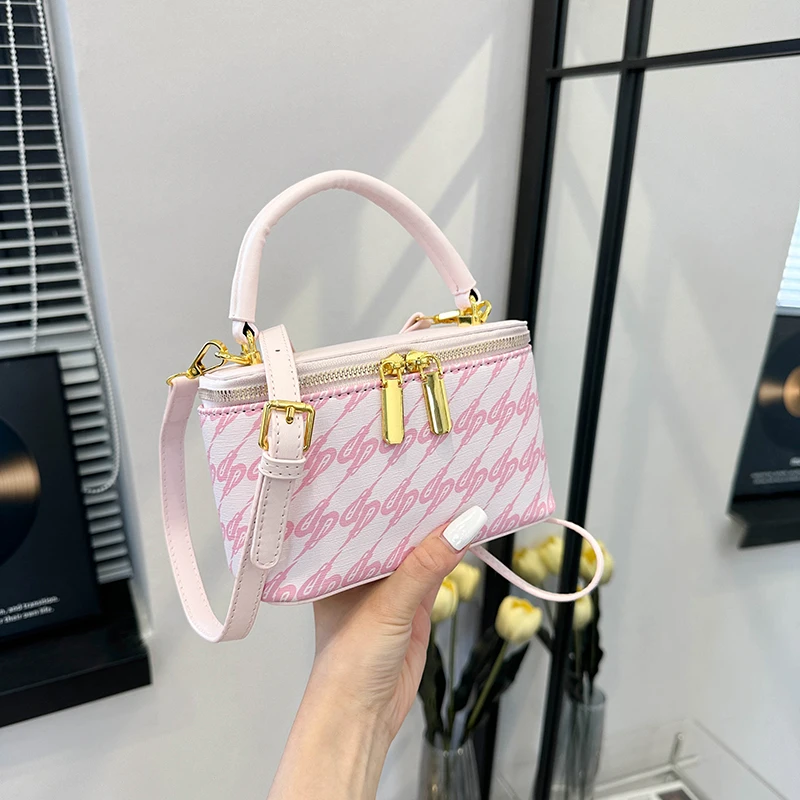 

Classic Simple Leather Diaper Bag Elegant Crossbody Handbag For Women Luxury Vintage Shoulder Tote Messenger