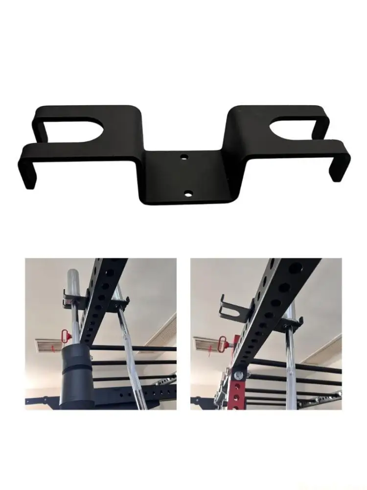 31BE Efficient Vertical Barbell Holder Space Saving Gym Mount Rack