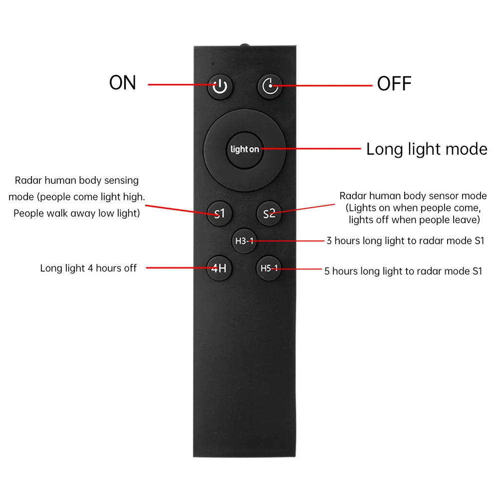 Modul saklar Sensor manusia 20W, papan Sensor kontrol cahaya papan Driver lampu jalan tenaga surya dengan Remote Control inframerah