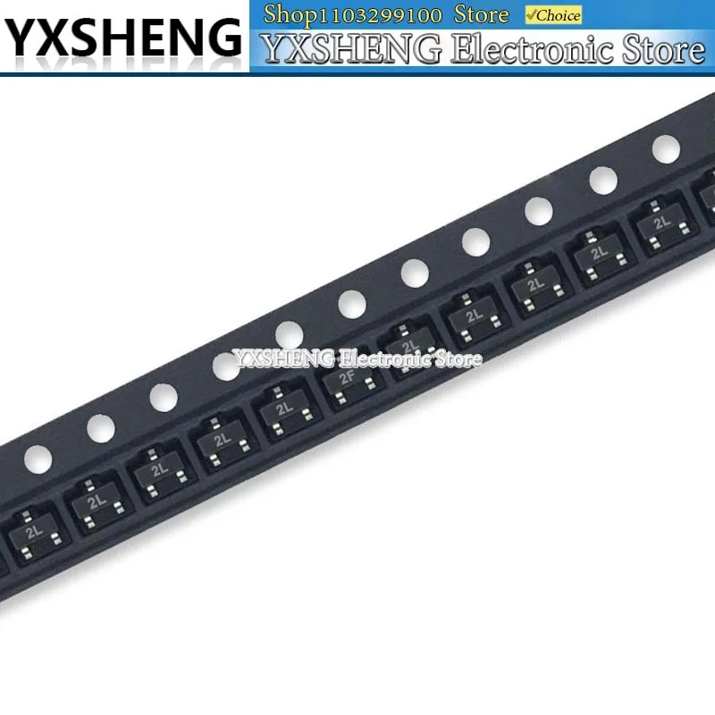 MMBT2222A MMBT2222 SOT23 MMBT2907A MMBT3904 MMBT3906 MMBT4403 MMBT5401 MMBT5551 SOT MMBTA42 MMBTA44 MMBTA92 MMBTT4401 SMD, 100 pièces