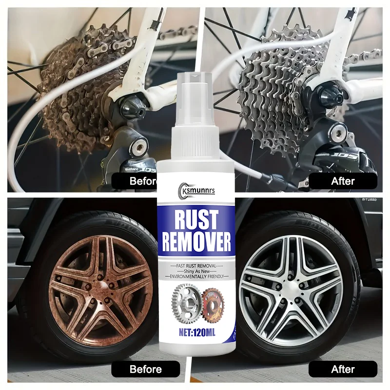 Motorcycle Auto Rust Remover Can Effectively Remove Rust Stains On Door Handles, Exhaust Nozzles And Headlights, Heavy Rust