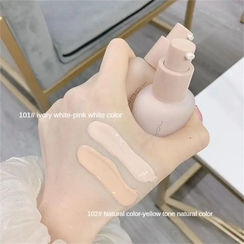 1PC Liquid Foundation Full Concealer Waterproof Base Brighten Whitening Cover Dark Circles Matte Face Foundation Makeup Cosmetic