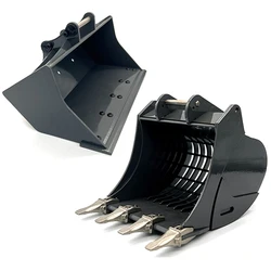 Metal Leveling Bucket Screening Bucket for RC R945 Hydraulic Excavator Model Accessories