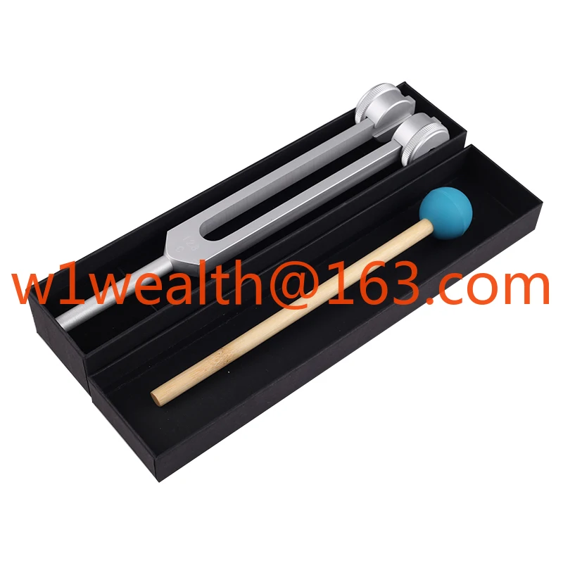 128C tuning fork aluminum alloy vibrating Buddha ear tool ear vibrator 128HZ gift box