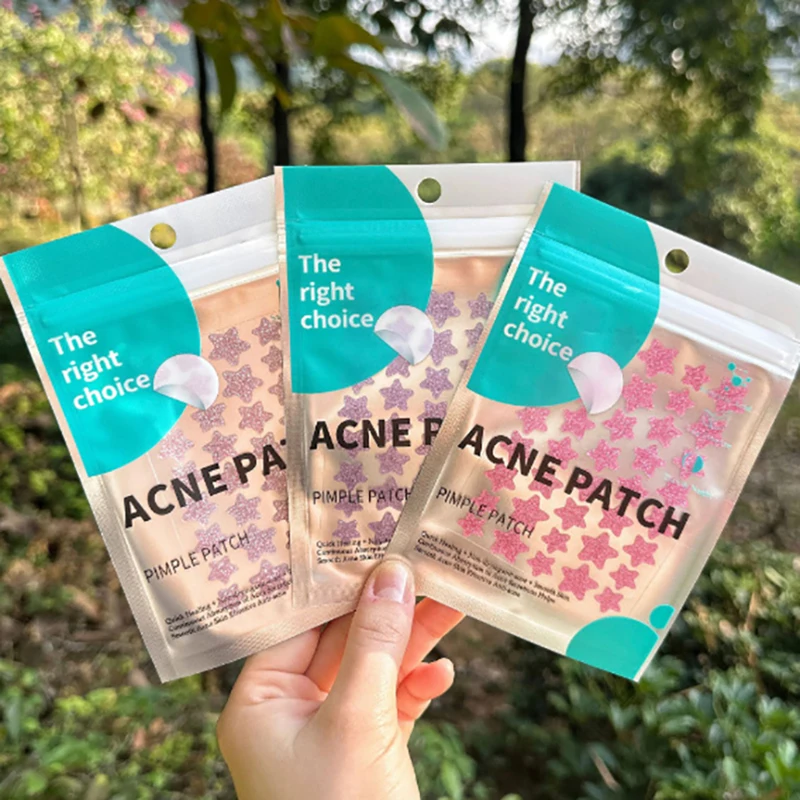 40 stuks acne-patch, draagbare acne-patch om acnevlekken te bedekken en het repareren van acnelittekens