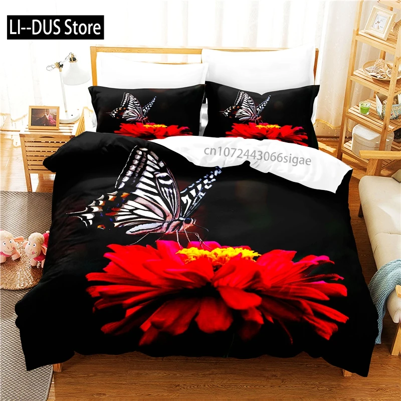 

Stamen Bedding Set Duvet Cover Set 3d Bedding Digital Printing Queen Size Bedding Set Fashion Design