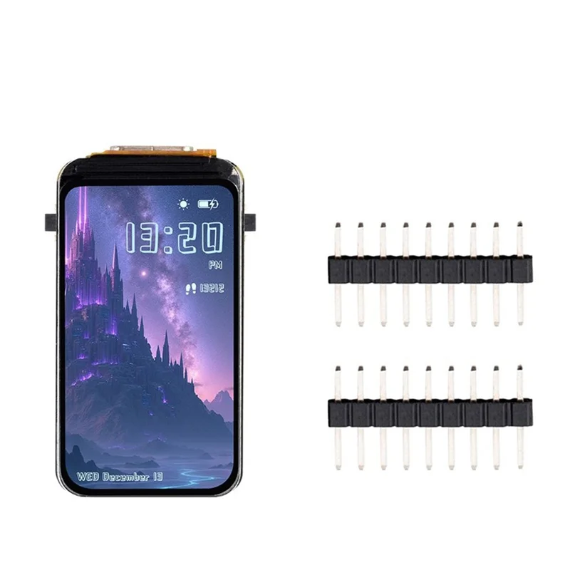 لوحة تطوير الشاشة ESP32-S3 مقاس 1.47 بوصة مع لمسة خمس نقاط، تدعم واي فاي وبلوتوث مع هوائي على متن الطائرة-AAAE