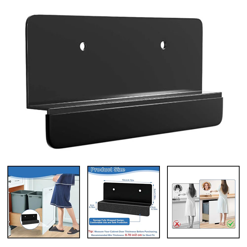 Hands-free Cabinet Access Solution 12*7*2 Cm Foot Handle Compatibility For Full Overlay Doors Customizable Fitting