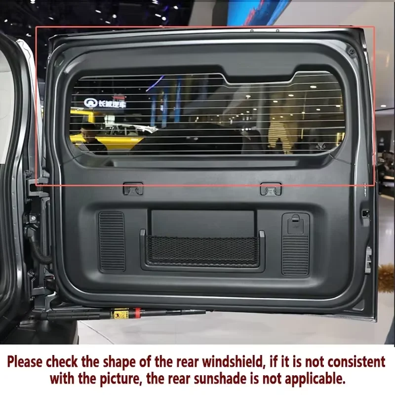 

For Haval H9 2026 Accessories MK2 2024 2025 Car Window Sun Shade Mesh Cover Anti UV Visors Heat light Shield Sunshade Baffle Net