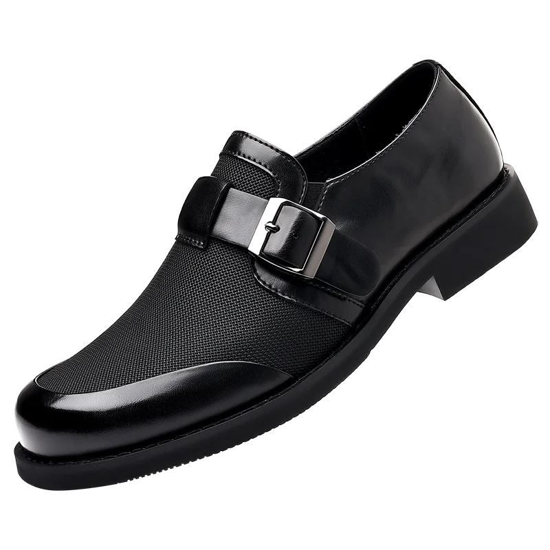 

Мужская модная джентльменская кожаная обувь Деловая британская рабочая обувь