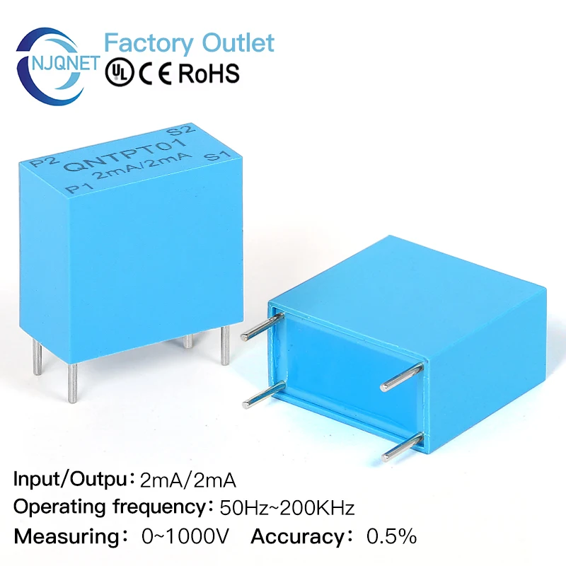 Трансформатор-высокочастотного-тока-2k-200-кГц-qntpt01-2-мА-2-мА-qntct01-1a-5-мА-200-1-с-ферритовым-сердечником-Микро-трансформатор-ct