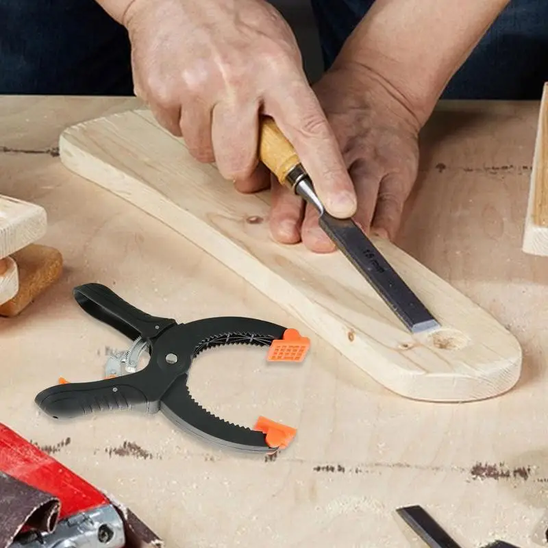 Pinces à ressort universelles pour le travail du bois, pinces réglables, pince à dégagement rapide, fixateur pour le travail du bois