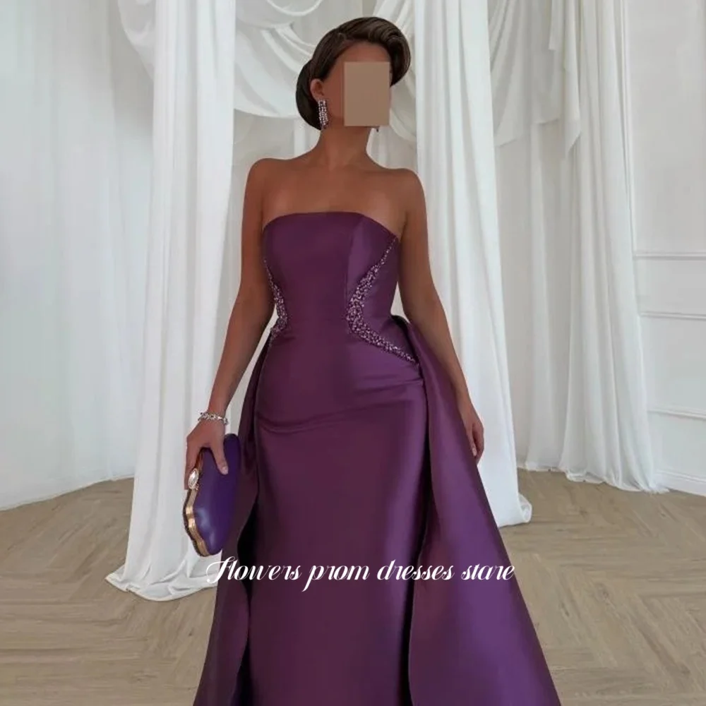 فستان حفلة موسيقية فاخر على شكل زهور على شكل حرف A فستان حفلات بأكمام كيب فستان سهرة مناسبة رسمية للنساء العربيات حسب الطلب