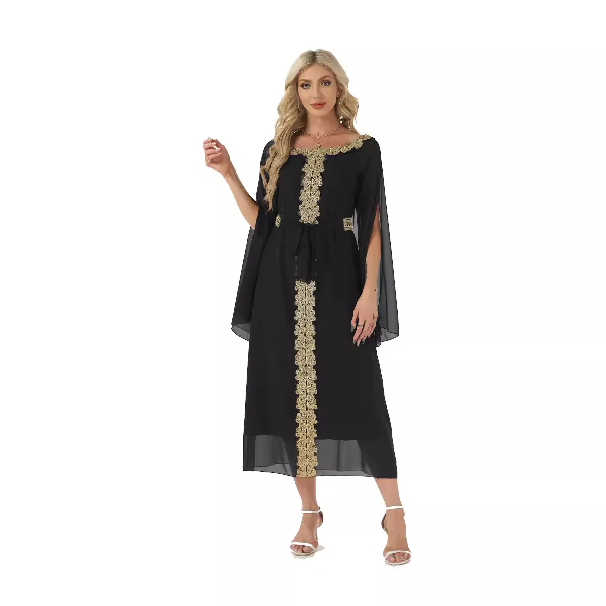 Eid Muslim Abaya for Women Party Dresses Sashes Jalabiya Vestidos Ramadan Dubai Kaftan Islam Arab Long Robe Morocco Abayas