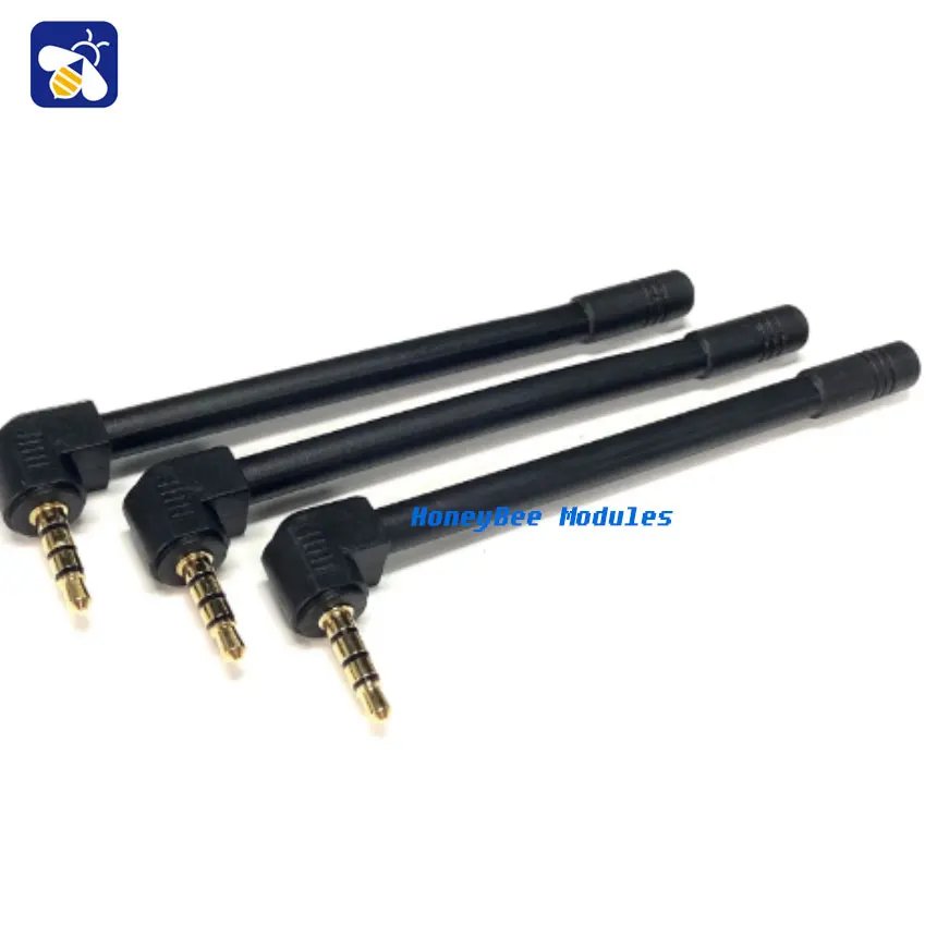 Audio antenna headphone hole mini antenna 3.5 MM enhanced audio effect 2G3G radio audio enhancement antenna 10cm