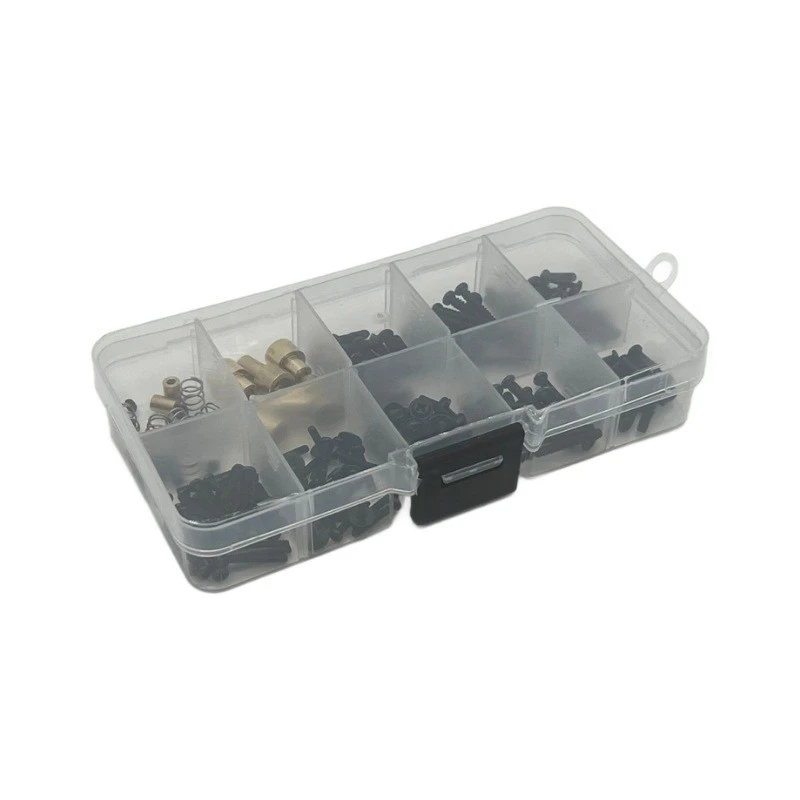 210PCS RC Car Parts Metal Upgrade Car Shell Height Column Screw Box Fit For MN MN168 MN82 LC79 Remote Control Car Accessories