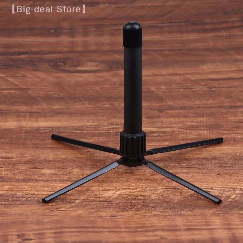 【M】Foldable Flute Clarinet Stand Holder Oboe Stand Portable Metal Clarinet Rest Rack Holder Fishing Musical Instrument Parts