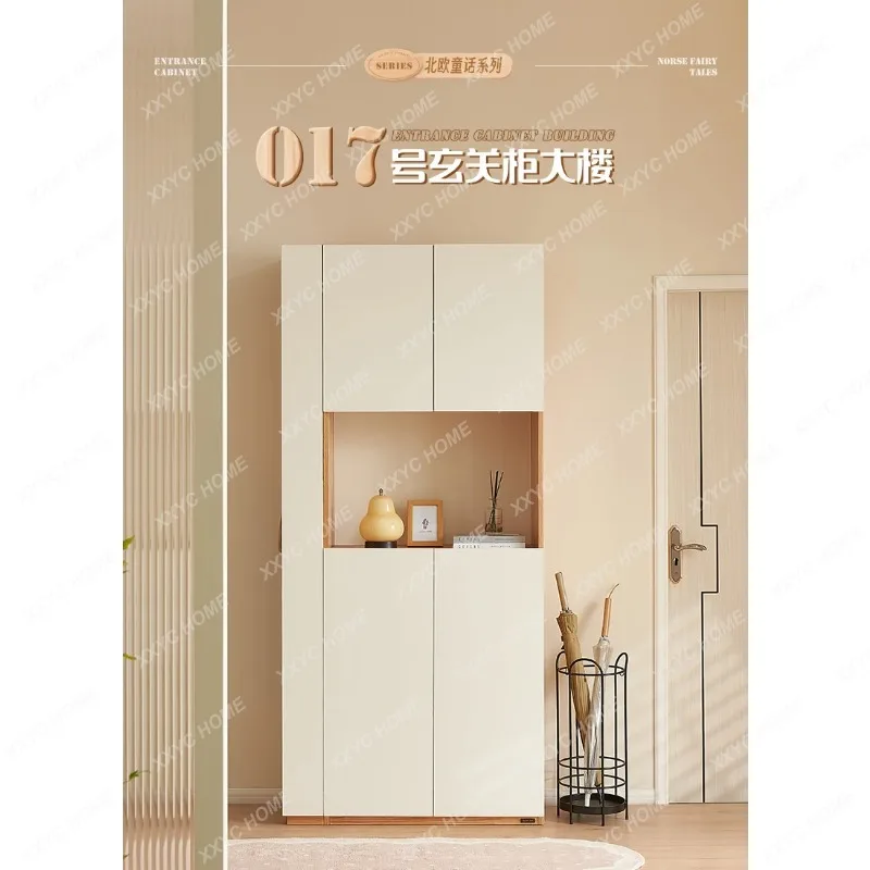

JYGWooden Closet System Shoe Shelf Storage Minimalist Sunglasses Shoe Cabinet With Seat Narrow Archivadores Salon Furniture