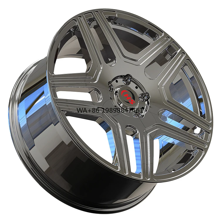 

5-Spokes Design Custom Forged Wheel 22x10.5 5x130 5x112 5x114.3 Monoblock Wheels for Benz G AUDI