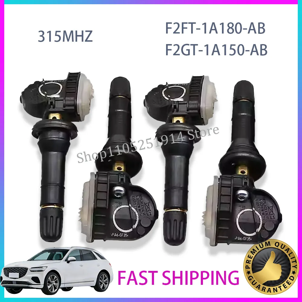 

1/4PCS TPMS SENSOR For FORD F2FT-1A180-AB F2GT-1A150-AB F2GT-1A180-AB FOR 2016 2017 2018 2019 FORD EXPLORER 315MHz TIRE PRESSURE