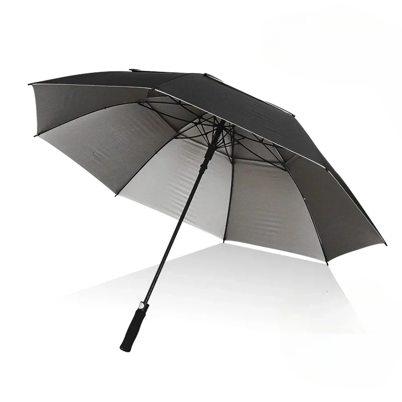 Double-Layer Oversized Thickened Breathable Windproof Rainshield Rain And Sunny Two-User Outdoor Sun Shade Golf Umbrella