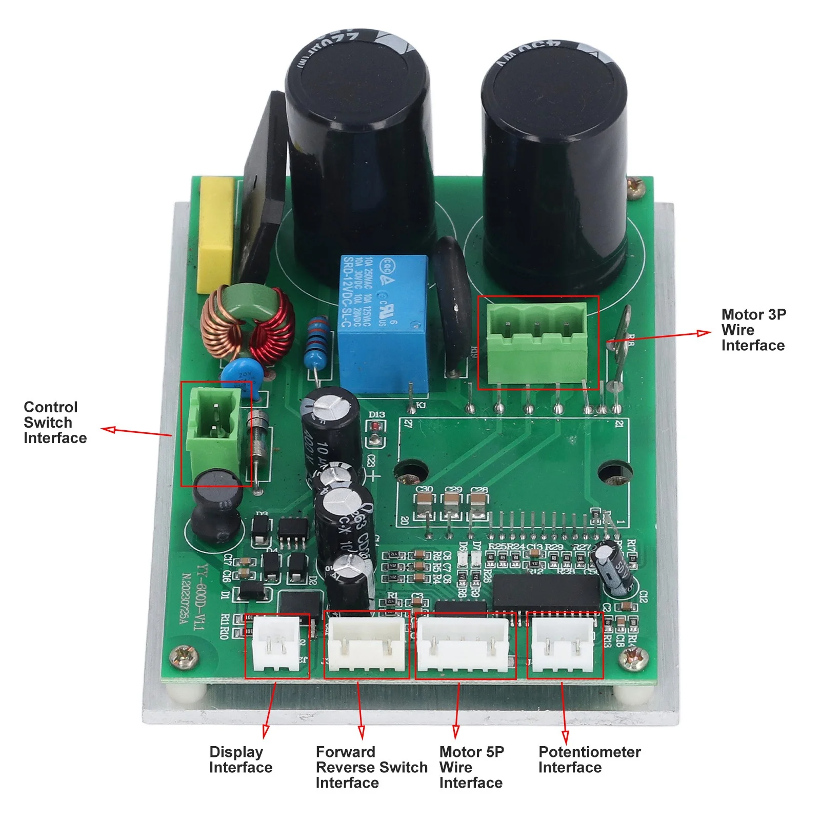 선반 모터 제어 보드 1000W 브러시리스 모터 MX210 WM210 210x800 220x750 220x600 8x16 용 변형 없음 고효율