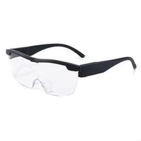 Y3NB Glasses with Light 2 LED Lighted Magnifier Eyeglasses for Reading Hobbies & Close Work Glasses