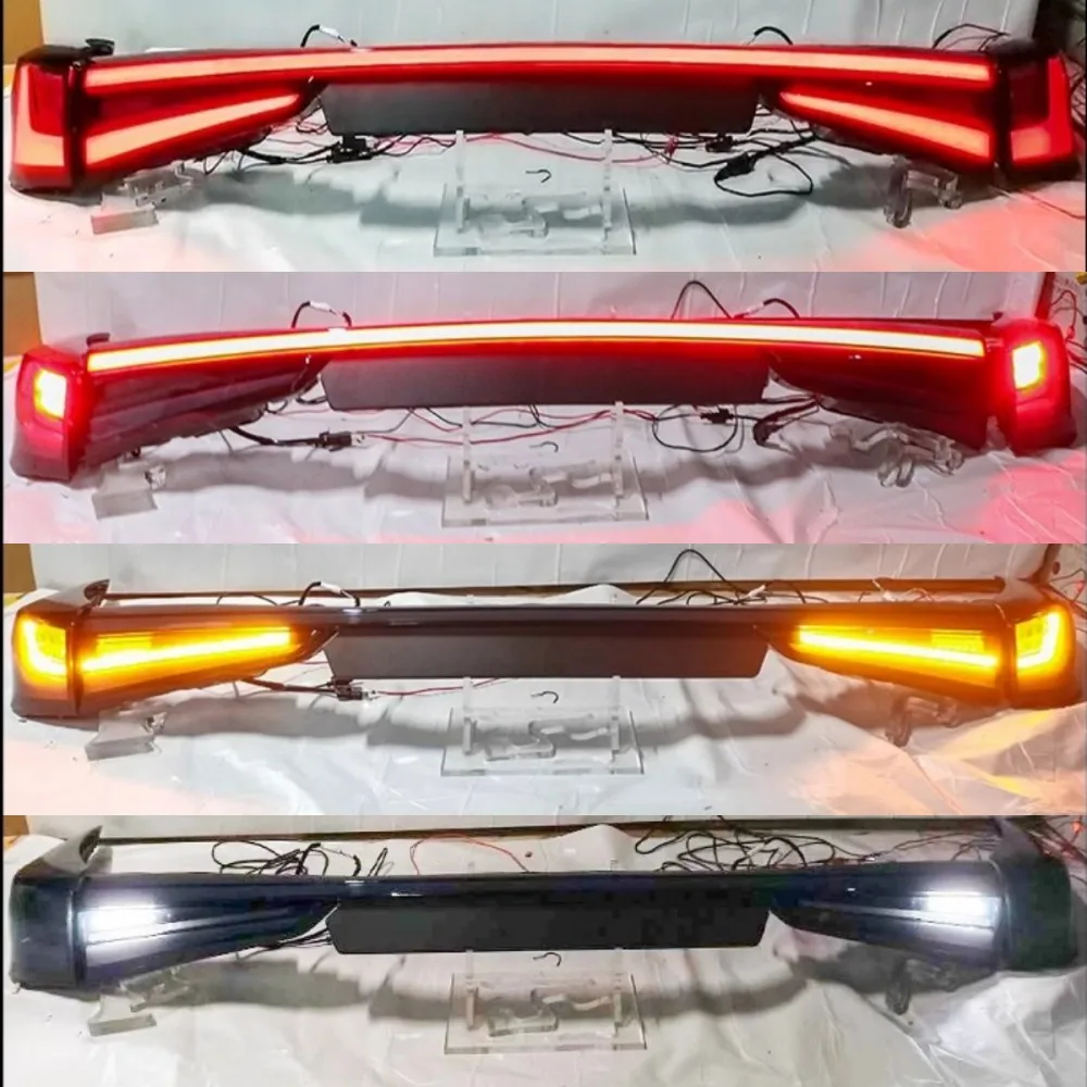 

Taillight Through lamp Rear Center Car Light For Toyota Highlander DRL with Turn Signal Backup Light Brake Light