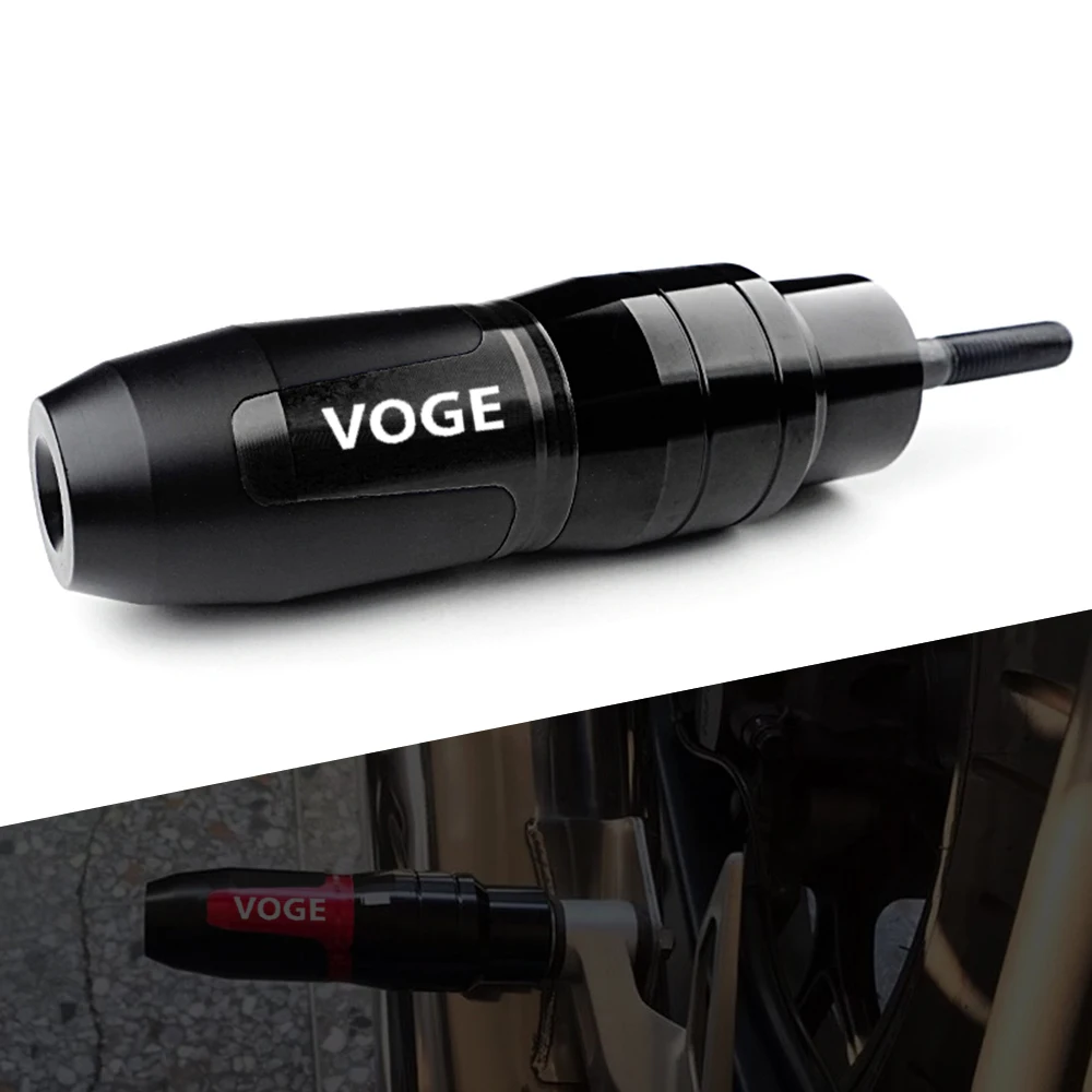 Para Loncin Voge 300ac 200ac 500r 500ds, Accesorios CNC para Motocicleta, Protección Contra Caídas, Deslizador de Escape, Deslizador Anticaídas con Logotipo