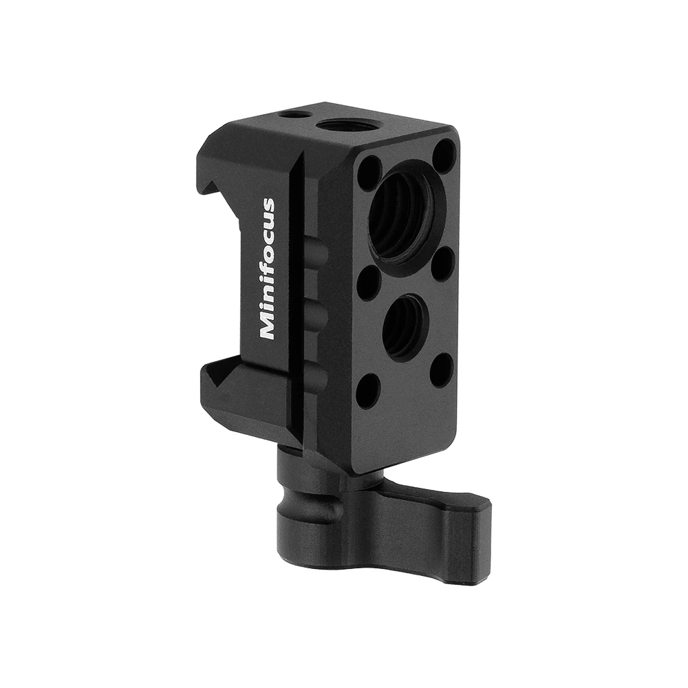 NATO Rail Clamp Mounted Cold Shoe Adapter for DJI RS 2 RSC 2 RS 3 Pro RS3 Gimbal Monitor Video Light Microphone Accessory Mount