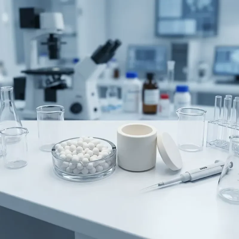 i Alumina Ceramic Grinding Jar for Planetary Ball Mill High Purity Milling Jar Laboratory Sample Preparation