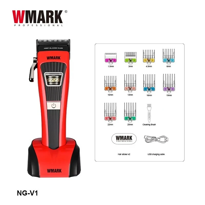 WMARK Hair Trimmer Professional Clippers Cordless Hair Cutting