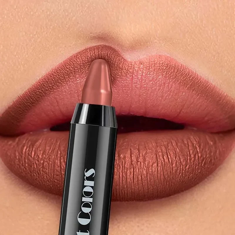 1PC Matte Lip Liner Pencil Lip Outline Contouring Lasting Waterproof Lipstick Crayon Pigments Moisturizing Lip Balm Cosmetics