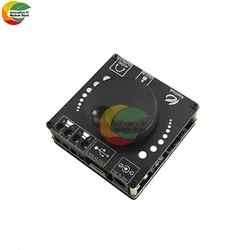 AP15H 20WX2 Bluetooth 5.0 Digital Audio Power Amplifier Board Module 12V 24V AUX USB Sound Card APP Control AMP Amplificador