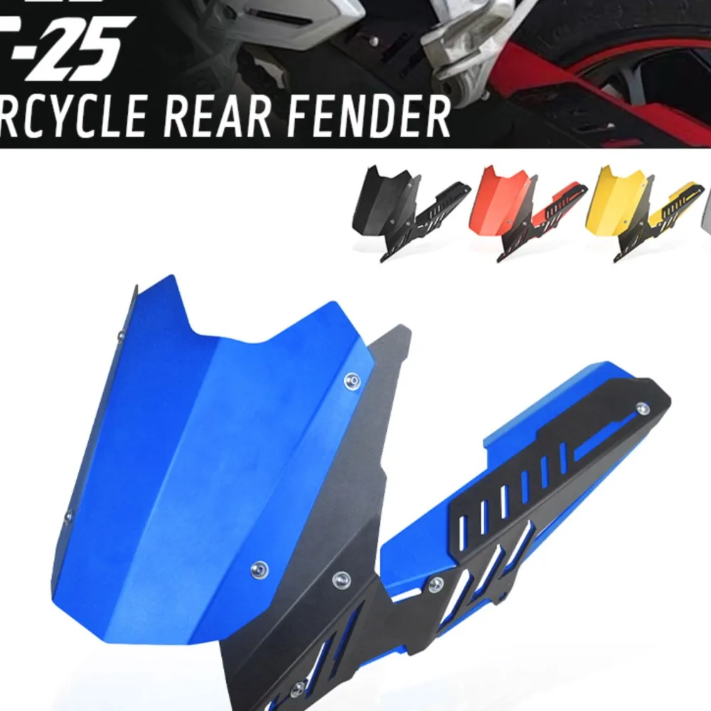

ДЛЯ YAMAHA MT03 MT25 MT mt 25 03 MT-03 MT-25 2015 2016 2017 2018 2019 2020 Мотоциклетное заднее крыло с ЧПУ, брызговик, защита цепи