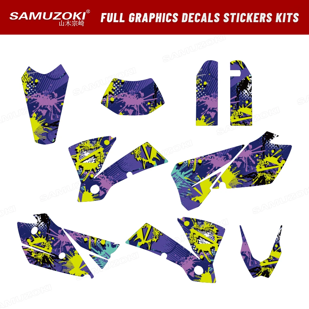 

Fit for KTM 125 200 250 300 400 450 525 EXC 2004 Motorcycle Decoration Graphics Decals Sticker Set